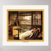 Een passerend Storm ~ James Tissot ~ Fine Art Poster (Voorkant)