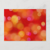 Een passie voor het kerstpatroon (rood) briefkaart (Voorkant)