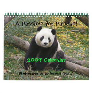 Een Passie voor Pandas!, 2009 Calend... - GEPERSON Kalender
