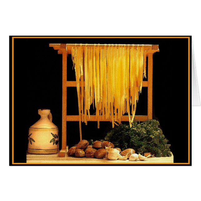 Een pastaafje (Voorkant Horizontaal)