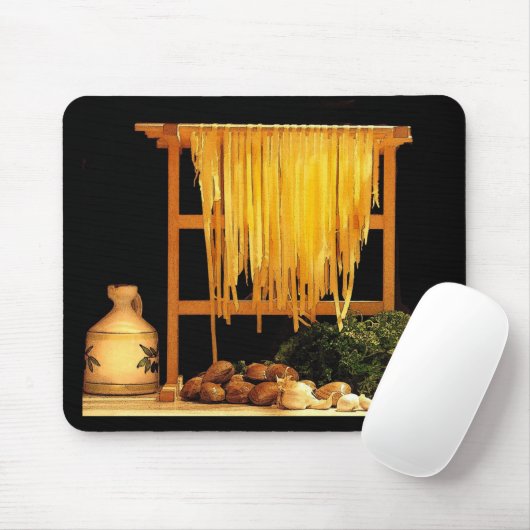 Een pastaafje muismat (Met muis)