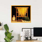 Een pastaafje poster (Thuiskantoor)
