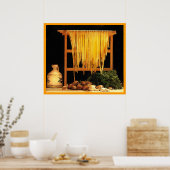 Een pastaafje poster (Keuken)