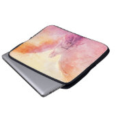 Een pastel engel op een 15" elektronica tas (Voorkant onderkant)