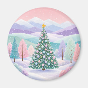 Een Pastel Winterdroom Magneet