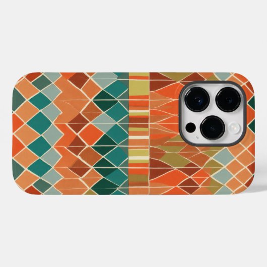 Een pastelkleurige achtergrond Case-Mate iPhone case (Achterkant (horizontaal))