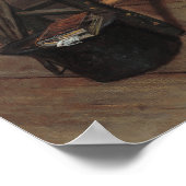 Een pastoor bezoek van Richard Norris Brooke Poster (Hoek)