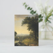 Een pastorale scène van Asher Brown Durand Briefkaart (Staand voorkant)
