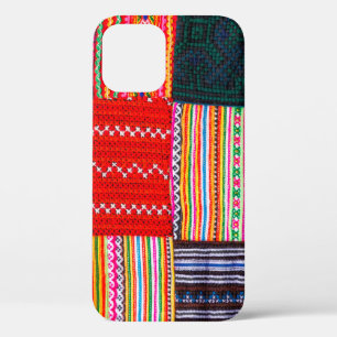 een patchwerkquilt in multicolor aziatische stijl Case-Mate iPhone case