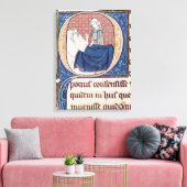 Een patiënt onderzoeken canvas afdruk (Insitu (Woonkamer))