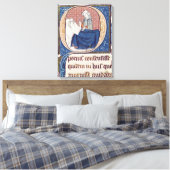 Een patiënt onderzoeken canvas afdruk (Insitu (Slaapkamer))