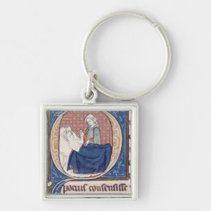 Een patiënt onderzoeken sleutelhanger