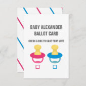 EEN PATIËNTELEFOONBALLOOT KAART (Voorkant / Achterkant)