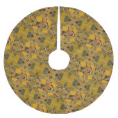 Een patrijs in een perenboom Kerstmis Kerstboom Rok (Voorkant)