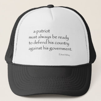 "Een Patriot moet..." Trucker Pet