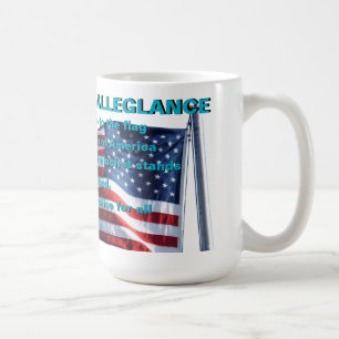 Een patriottisch koffiemok