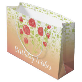 Een  Patroon Grote Verjaardag Groot Cadeauzakje