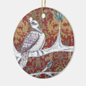 Een patroon in een perenboom 3.0 keramisch ornament (Links)