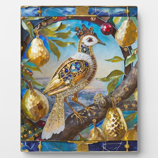 Een patroon in een perenboom fotoplaat (Voorkant)