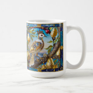Een patroon in een perenboom koffiemok