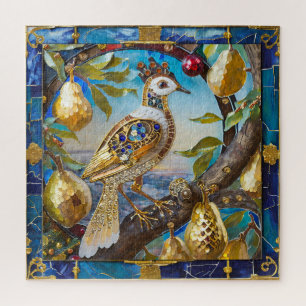 Een patroon in een perenboom legpuzzel