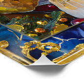 Een patroon in een perenboom perfect poster (Hoek)