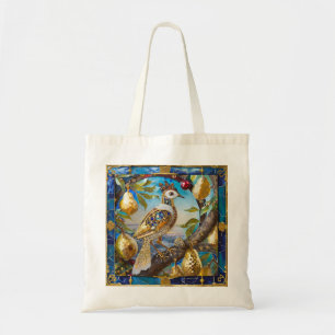 Een patroon in een perenboom tote bag