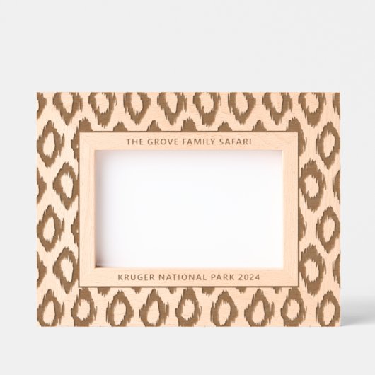 Een patroon met aangepaste tekst gegraveerde lijstjes (Voorkant)