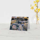 Een patroon van kleine, afgeronde rotskaarten kaart (Gele Bloem)