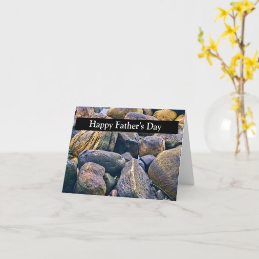 Een patroon van kleine, afgeronde rotskaarten kaart (Gele Bloem)