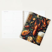 Een patroon voor bier- en zeevruchtenliefhebbers. planner (Display)