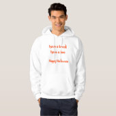 Een pauze hebben een boe hoodie (Voorkant volledig)