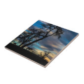 Een pauze in de Storm Horse Art Tegel Tegeltje (Zijkant)