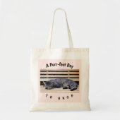 Een pedodag voor winkelwagen tote bag (Voorkant)