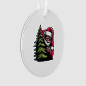 Een Peek-A-Boo kerst Ornament (voorkant)