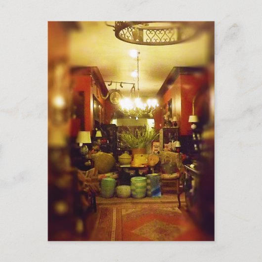 Een peek in Webster House Kansas City Briefkaart (Voorkant)