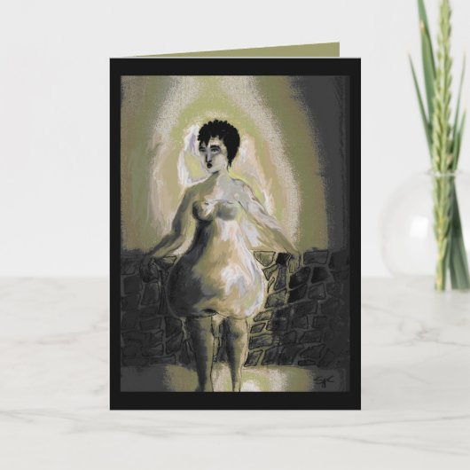 Een peervormig lichaam kaart (Voorkant)