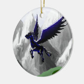 Een Pegasus-vlucht Keramisch Ornament (Links)