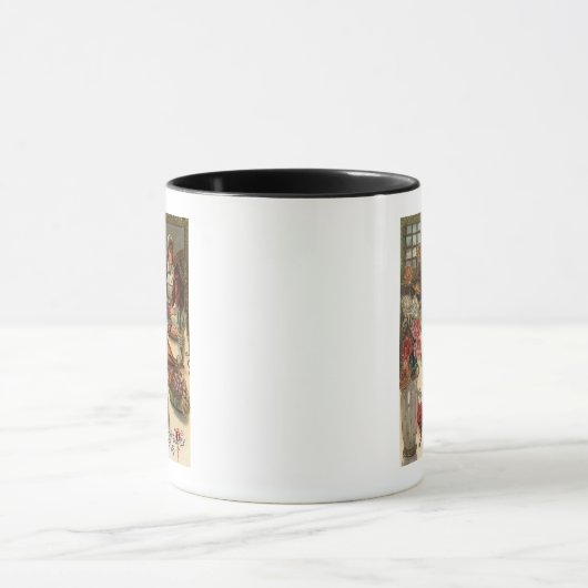 Een pelgrimdamestafel mok (Midden)