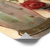 Een pelgrimdamestafel poster (Hoek)