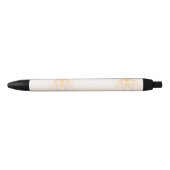 Een pen met een zachte pastel bloemendesign (Voorkant)