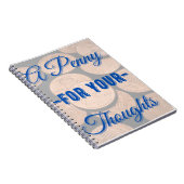 Een Penny voor je Notitieboek van gedachten/tijdsc (Rechterzijde)