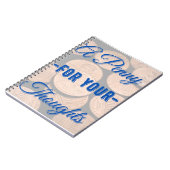 Een Penny voor je Notitieboek van gedachten/tijdsc (Linkerzijde)