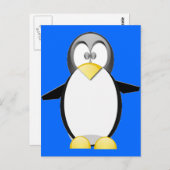 Een Penquin ophalen Briefkaart (Voorkant / Achterkant)