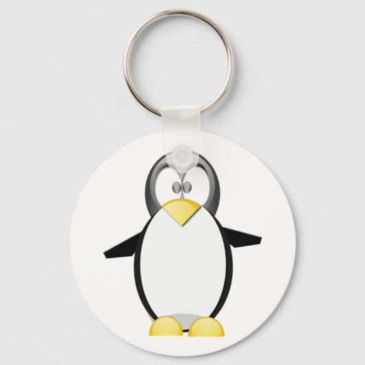 Een Penquin ophalen Sleutelhanger (Voorkant)