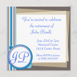 Een pensioen vieren kaart