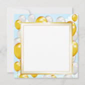 Een pensioen vieren kaart (Achterkant)