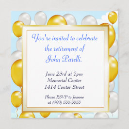 Een pensioen vieren kaart