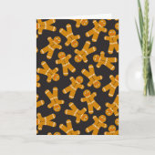 Een peperkoekje kaart (Voorkant)