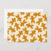 Een peperkoekkoekje briefkaart (Voorkant / Achterkant)